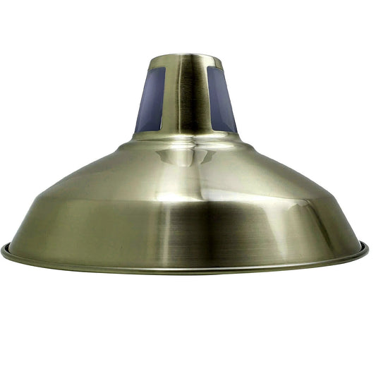 Green Brass Barn Metal E27 Fit Pendant Ceiling Lamp Shade~1082