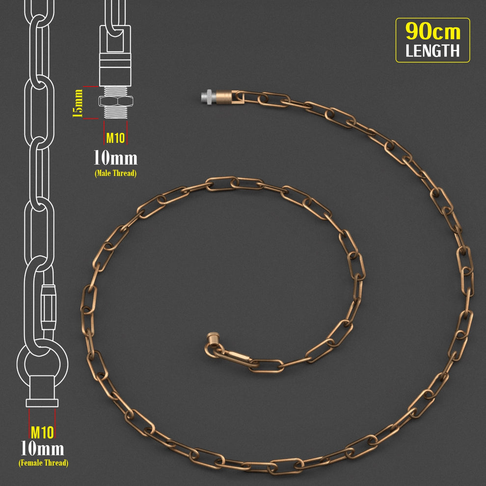 Ledsone Black Chain close-up