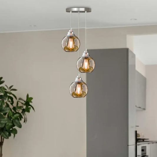 Luxury Light Chandelier Modern Glass Pendant Lamp Light~5871