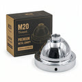 M20 Male to Female Thread Ceiling Rose 100mm Pendant Canopy Kit~6817