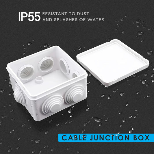 Waterproof Junction Box surface Mounted weatherproof cable connector~5150