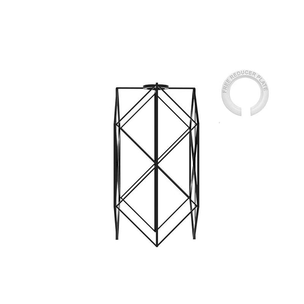 Modern black wire lamp shade metal Wire Cage ~4764 – 1 Pack