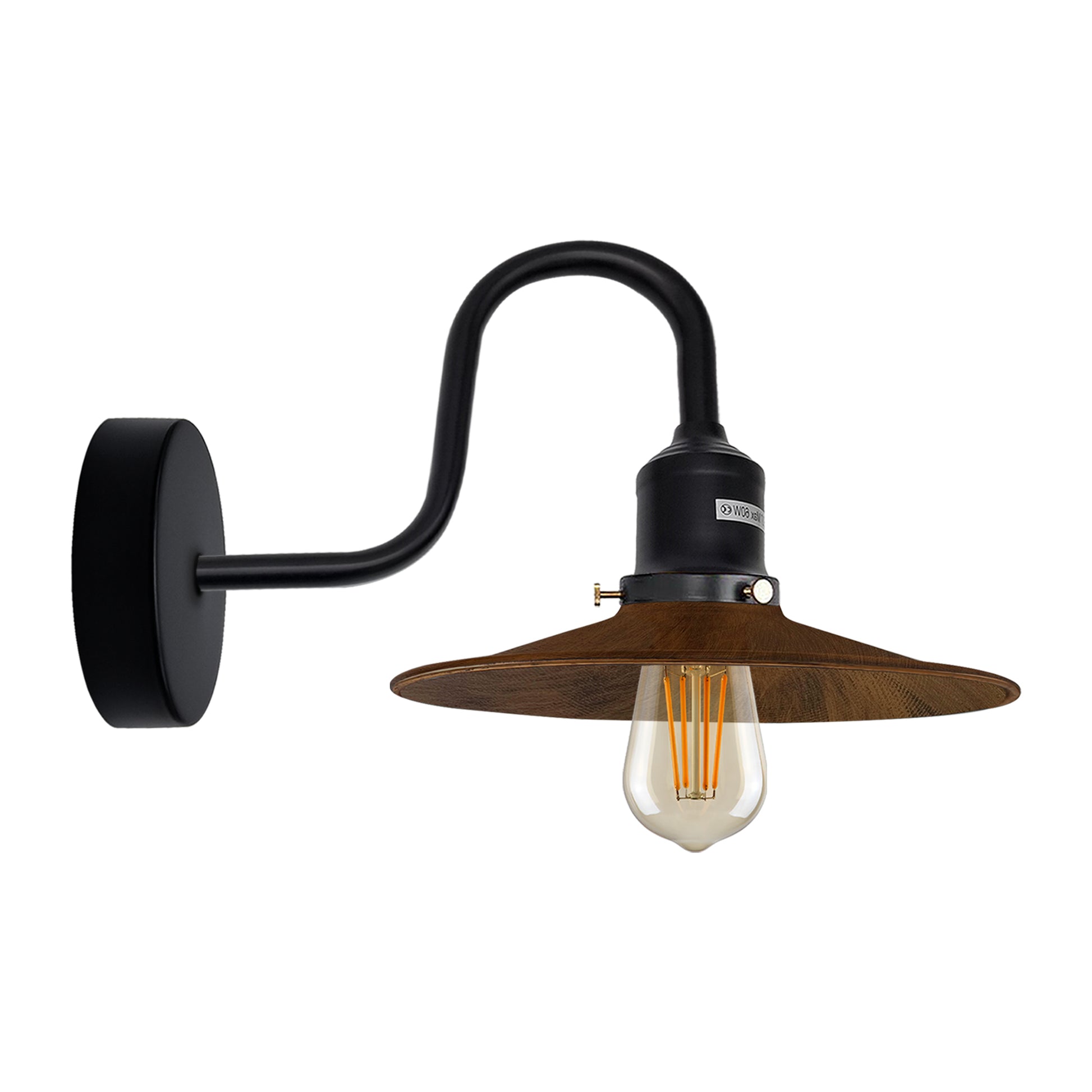 Metal Shade Wall Sconce Light wall light wall mount wall light fixture Wall Lights-Black Wall Sconces Indoor Farmhouse Barn Lights Modern Indoor Wall Mount Lighting Fixtures with E27 Socket Anti-Rust Wall Lantern