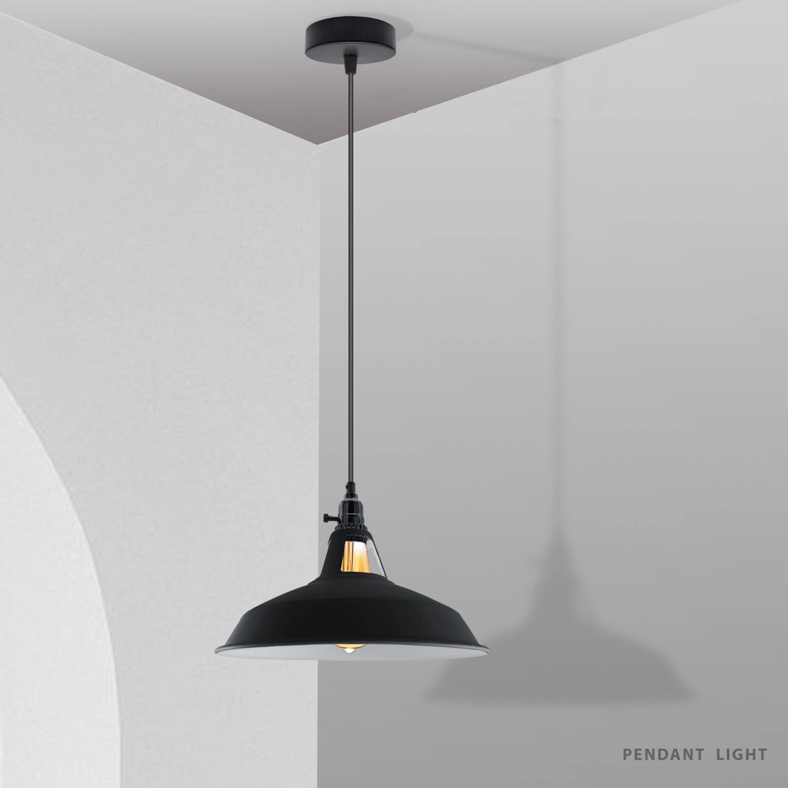 Metal pendant light - Minimalist design for lounge