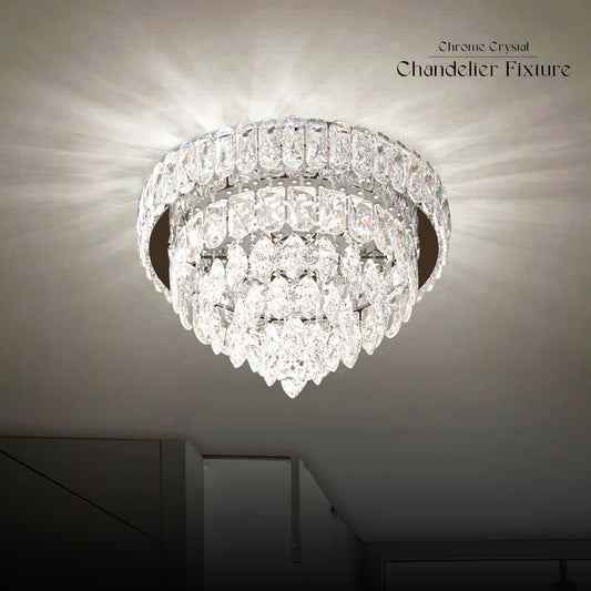 Modern Chandelier LED Crystal Ceiling Mount and Hanging Light ~5423
