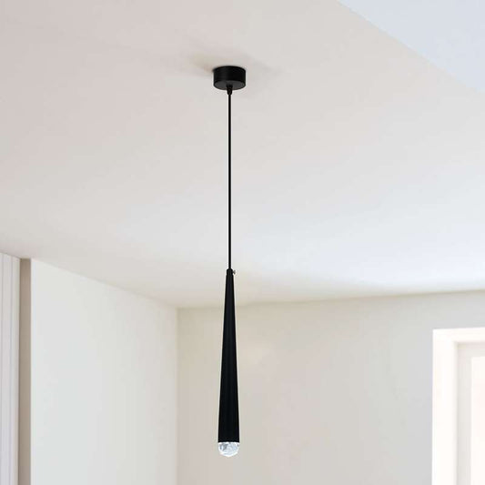 Modern LED Conical Pendant Light Aluminum home/Industrial lighting hang lamp-App 1