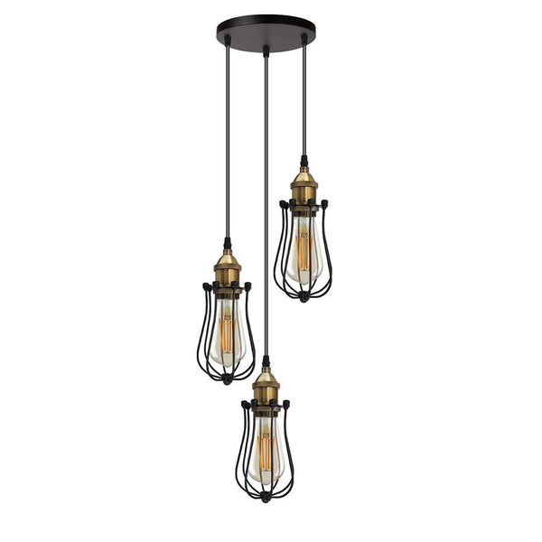 Stylish Light Bulb Cages & Cluster Ceiling Lights ~ 5168 – Yes