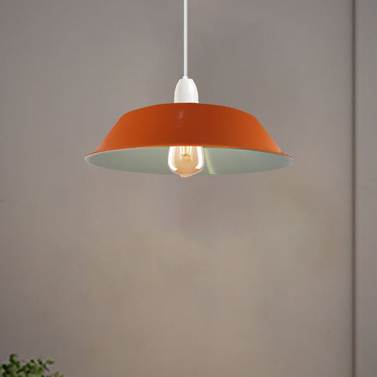 Retro Style Ceiling Light Shades Shades Metal Curved 36cm~4979
