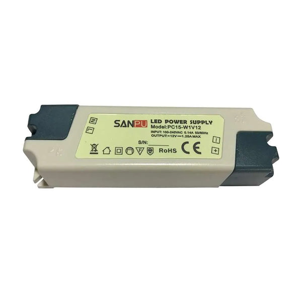 12V LED Driver Constant Voltage Power Supply IP44 AC to DC~4482 – 15w