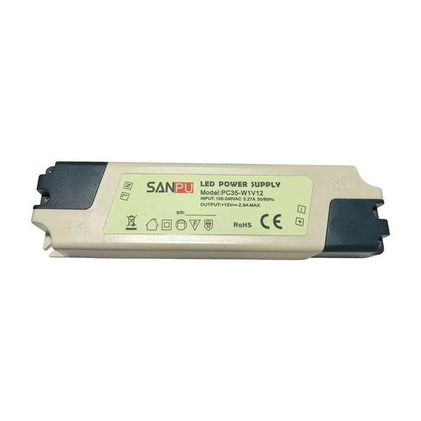 12V LED Driver Constant Voltage Power Supply IP44 AC to DC~4482 – 35w