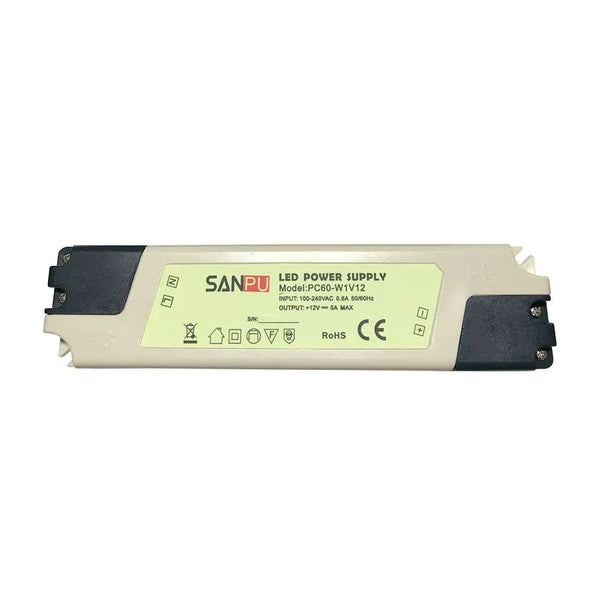 12V LED Driver Constant Voltage Power Supply IP44 AC to DC~4482 – 60w