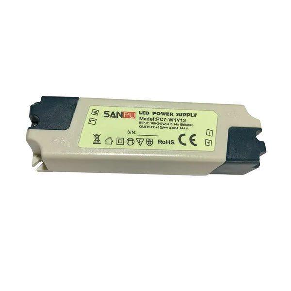 12V LED Driver Constant Voltage Power Supply IP44 AC to DC~4482 – 7w