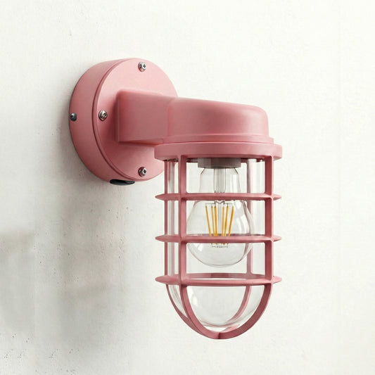 Exposed Nautical Conduit Wall Light E27 Metal ~6548