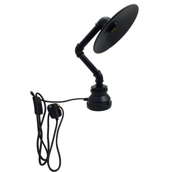 Vintage Retro Industrial Steampunk Desk Lamp-E27~2261 – Black
