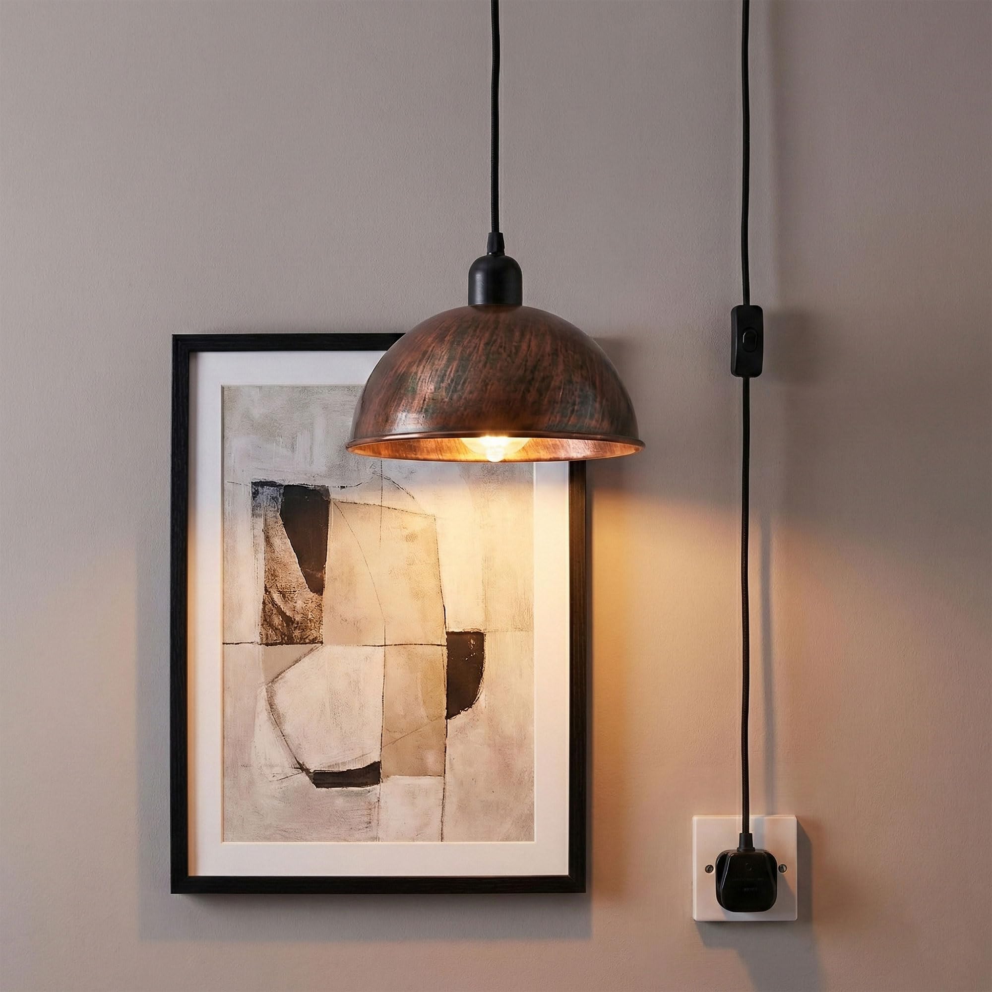 3 Set Industrial Hanging Lamps