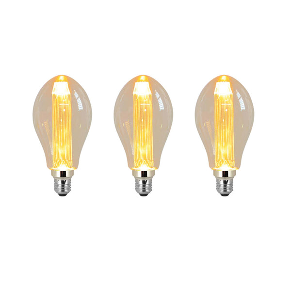 Vintage LED E27 gloeilamp 3W niet dimbaar decoratieve lamp ~5068 – Pak 03