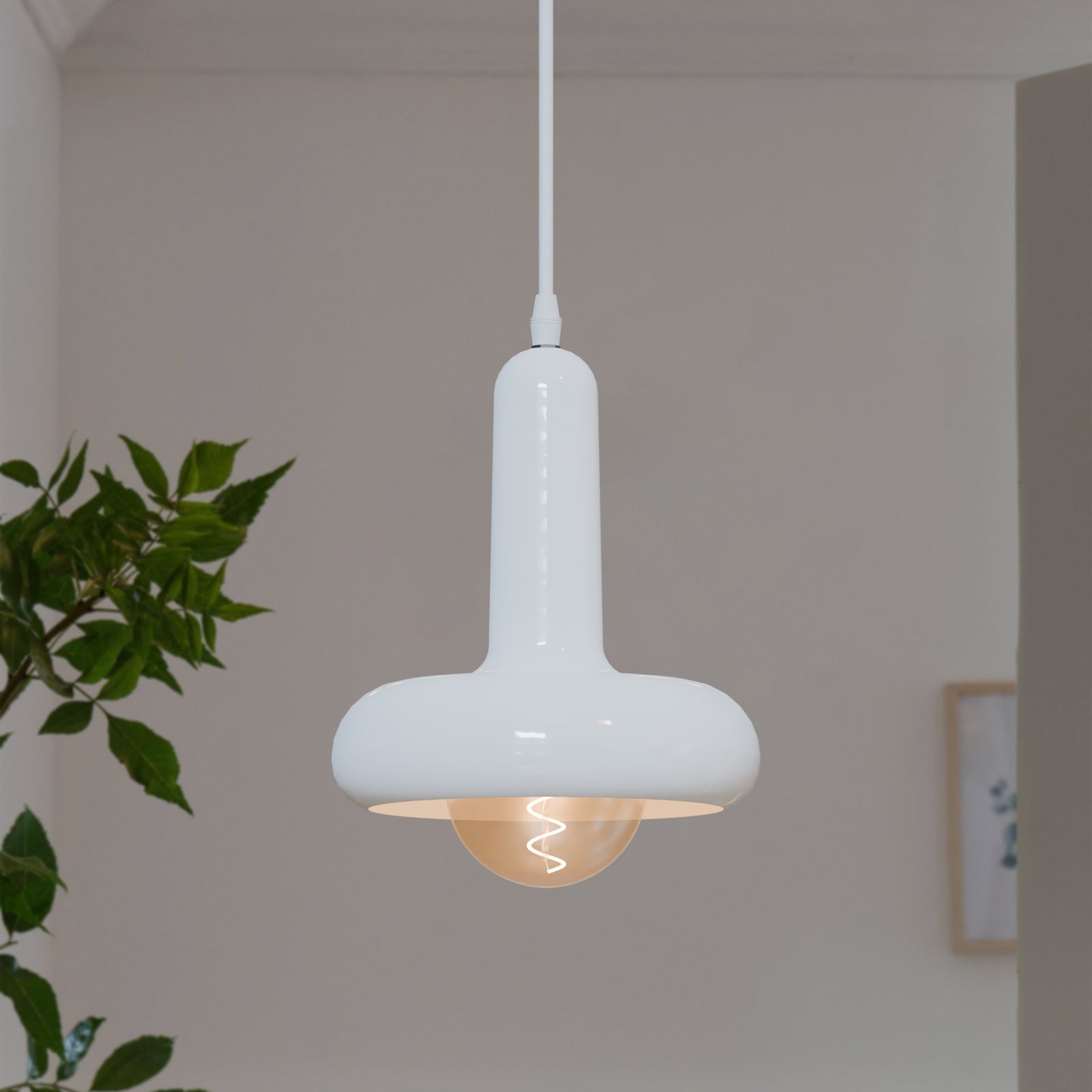 White Morandi Pendant Light