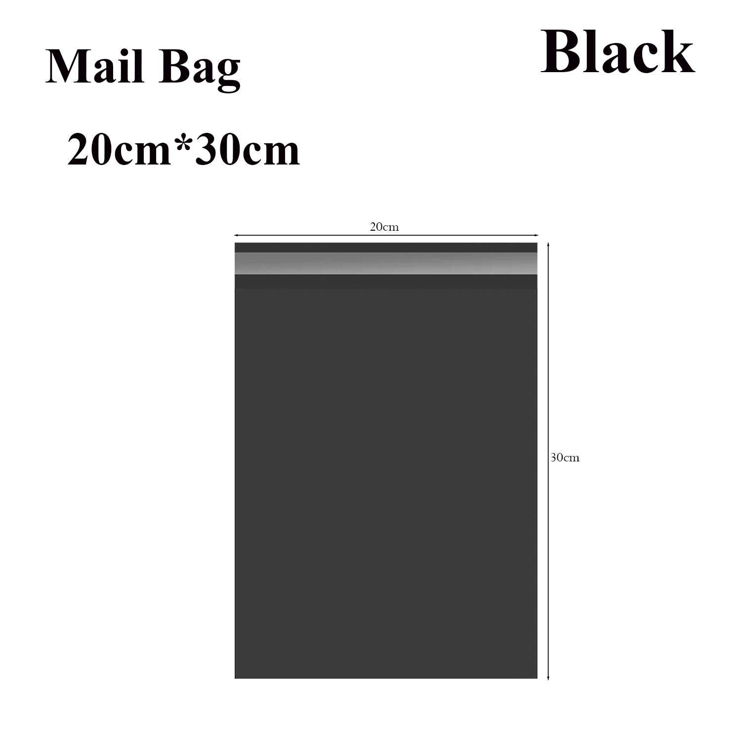  Black Mailing Bags – Strong & Reliable