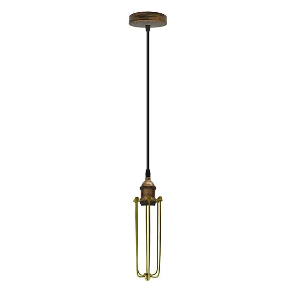 Single light Adjustable cable Cage Pendant Light Fixtures ~ 5145 – No