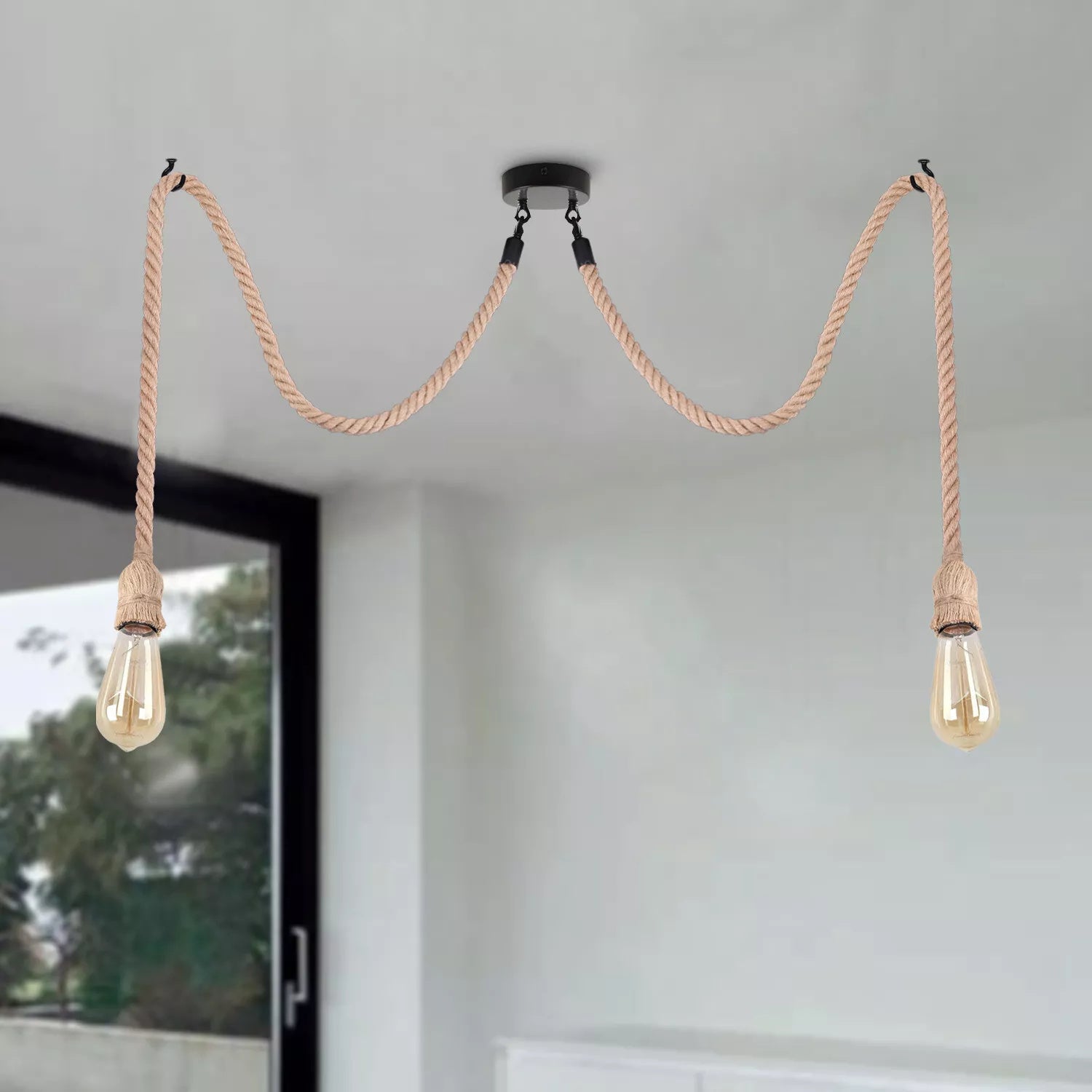 rope ceiling light