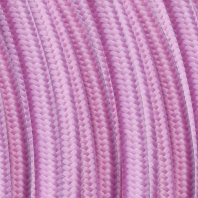 round-lighting-cable-baby-pink-braided-fabric-ledsone