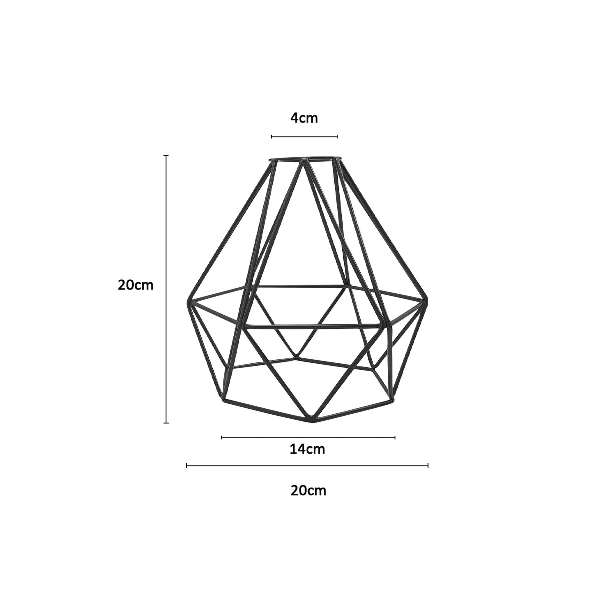 Diamond Wire Cage - Size Image