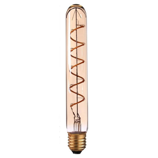 Vintage T185 4W LED Spiral Filament Edison Light Bulb Warm White~1045