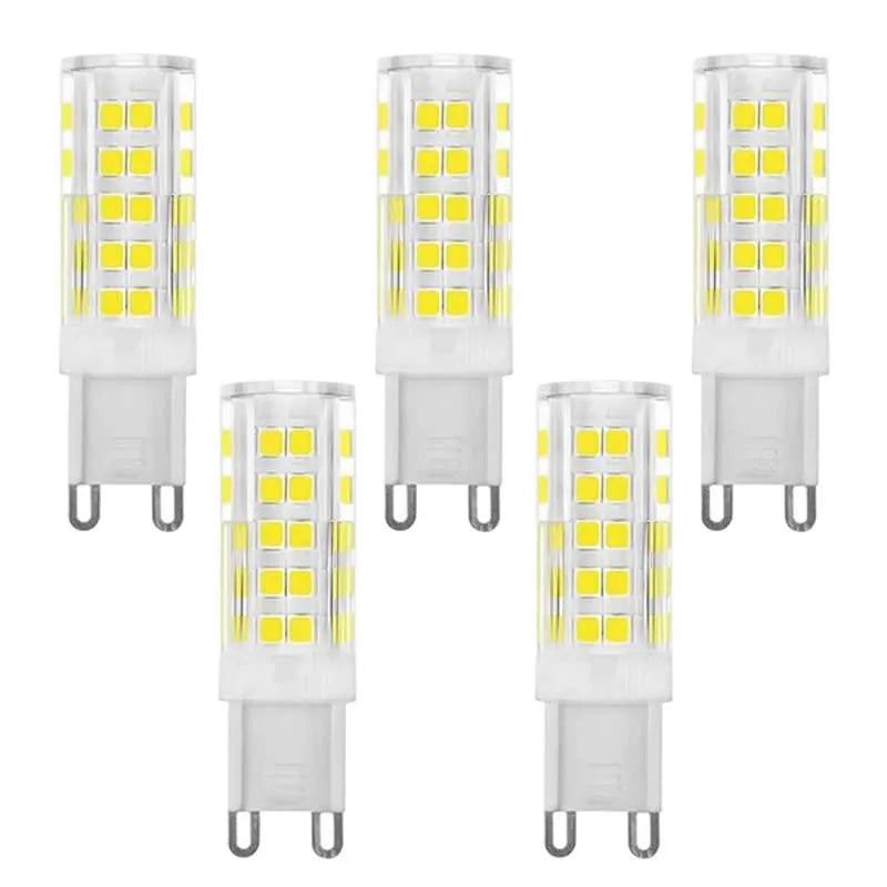 G9 LED Bulb Halogen Bulbs Capsule Light Corn Bulb-5 Pack