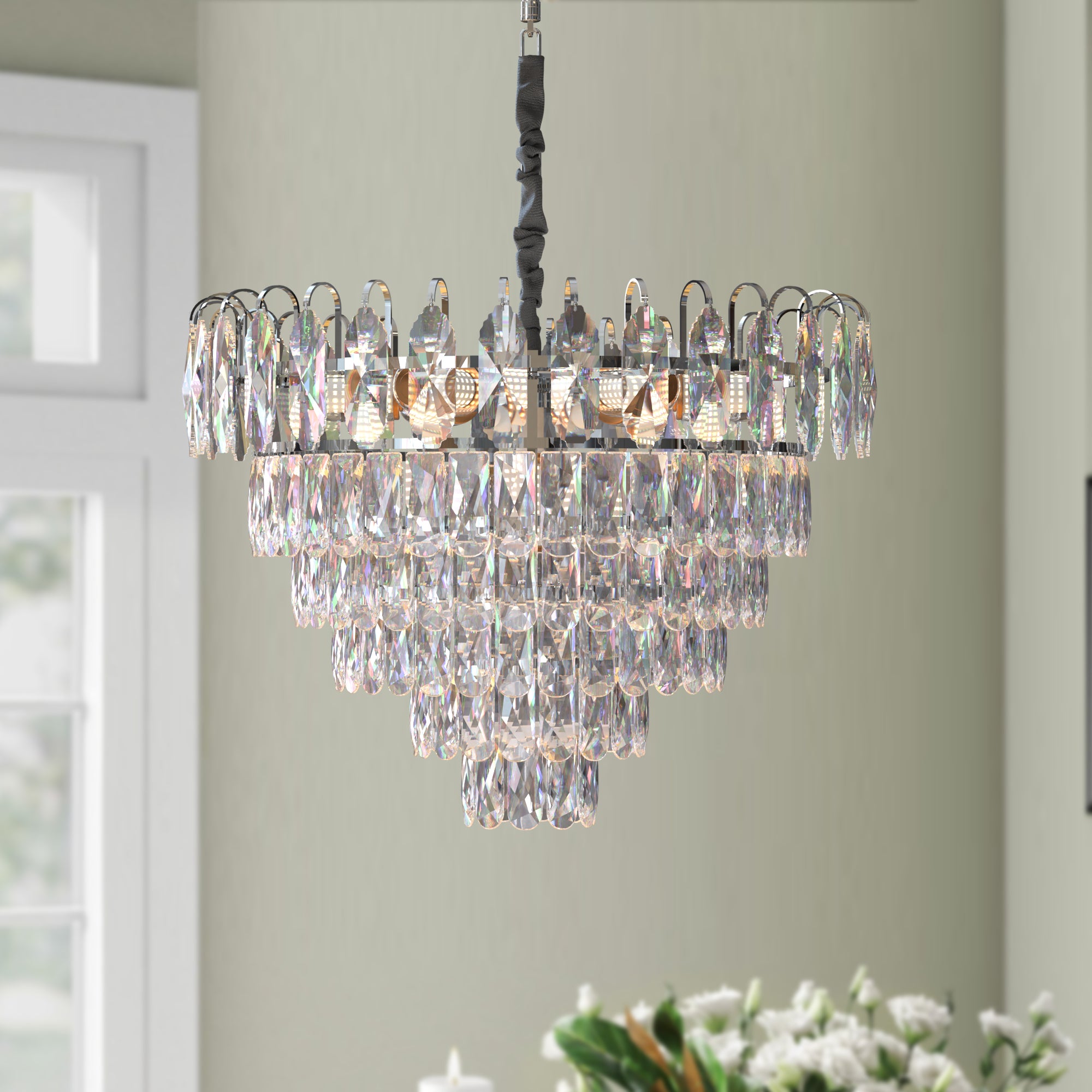 Pottery barn deals elizabeth chandelier