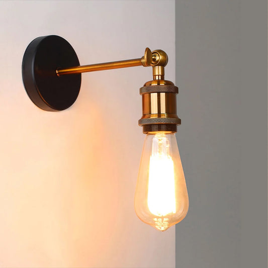 Long Arm With Short Holder Wall Light - Application Image