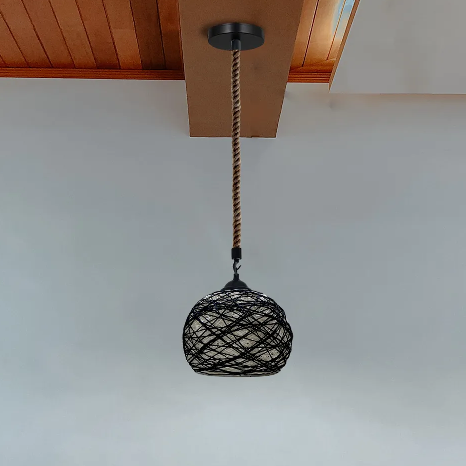 Ceiling Hanging Light Cage Shade Loft Style Metal Ceiling Pendant Lamp~5049