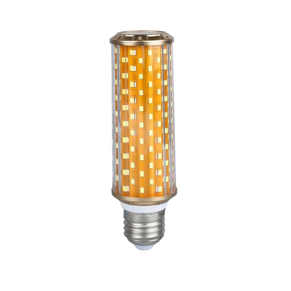 LED-kaars met maïs, schroeflamp E27, licht ~ 5026 – Een / E27