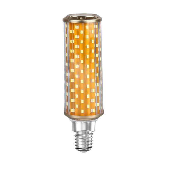 LED-kaars met maïs, schroeflamp E27, licht ~ 5026 – Een / E14