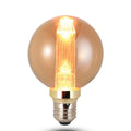Vintage G80 Globe 3D Filament Bulb E27 3W Dimmable 2000K ~5063