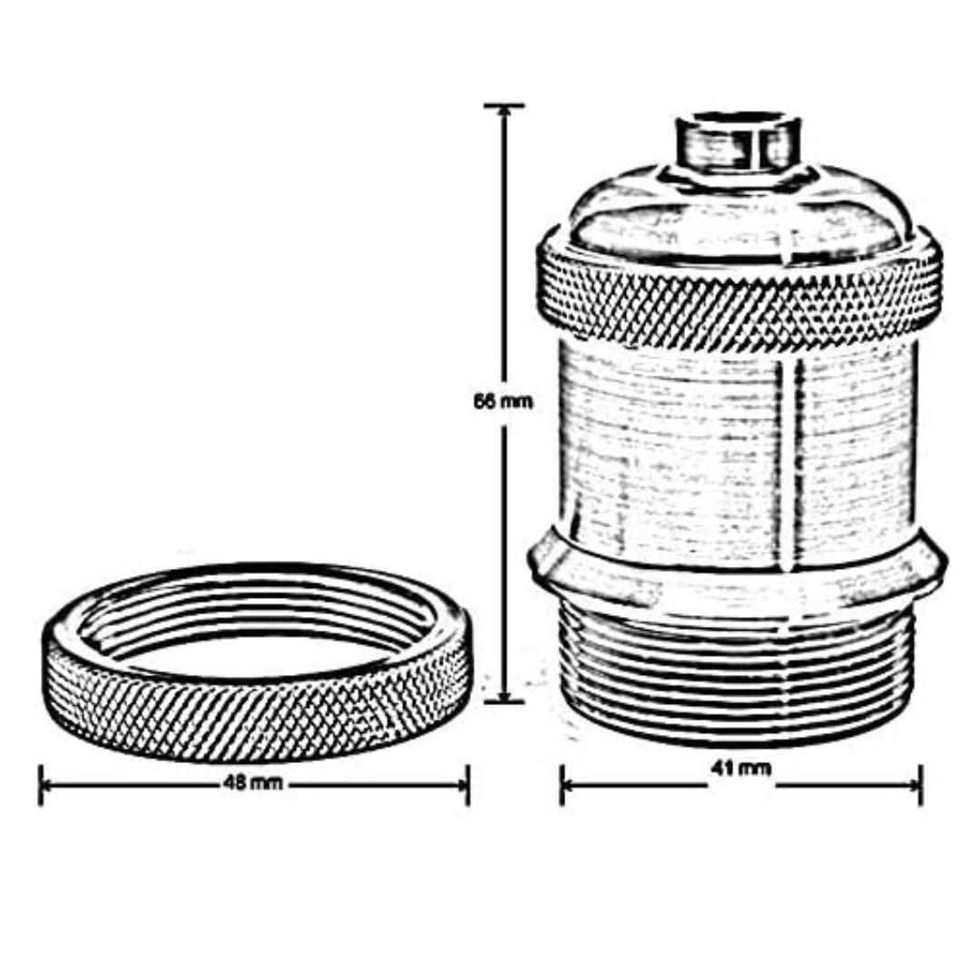 E27 Metal Lamp/Bulb Holder