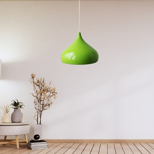 Industrial Vintage Metal Ceiling Green Hanging Pendant Light~2508