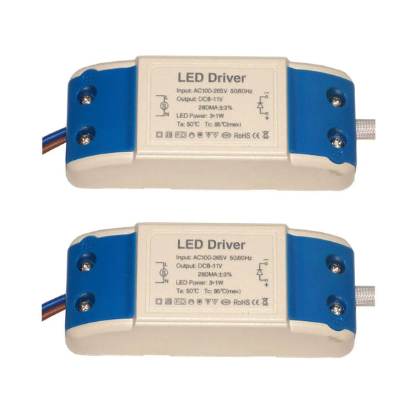 3W Constant Current LED Driver 280mA DC 8–11V Power Supply~3333 – 2