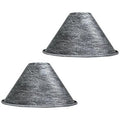 2 * Vintage Metal Pendant Light Shades Ceiling Lamp shade ~5852