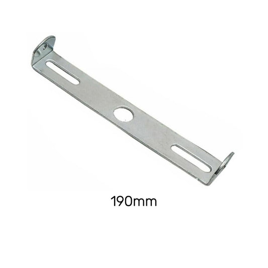 190mm Metal Ceiling Plate Bracket Side Fitting Ceiling Rose Strap Bracket for Light Fixing~4121