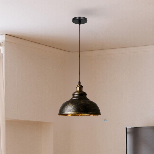 brass single ceiling pendant lights