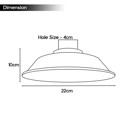 easy fit lamp shade - Size image