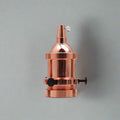 Vintage Style Ceiling Light Bulb Holder Metal~2683