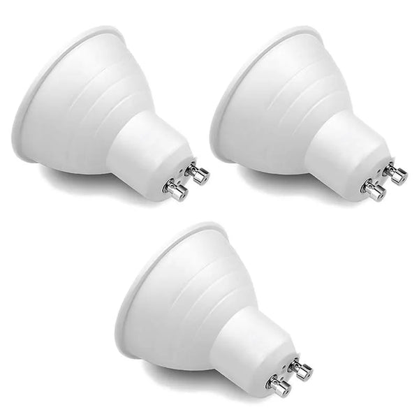 Led GU10 Warm Witte Spotlamp 5W Dimbaar/Niet-dimbaar Lamp~5027 – Warm wit / Drie / Ja
