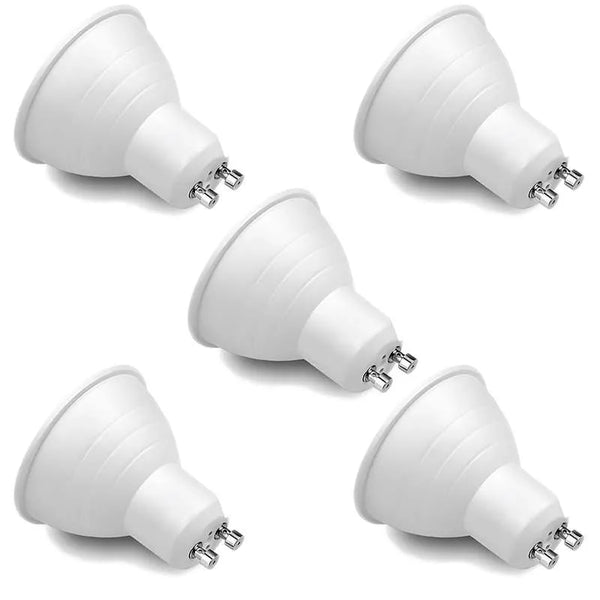 Led GU10 Warm Witte Spotlamp 5W Dimbaar/Niet-dimbaar Lamp~5027 – Warm wit / Vijf / Ja