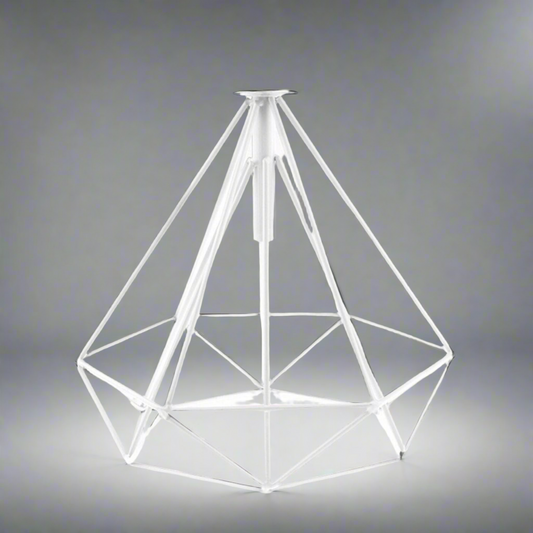 Geometric Wire Cage Design Easy Fit Lighting~1993