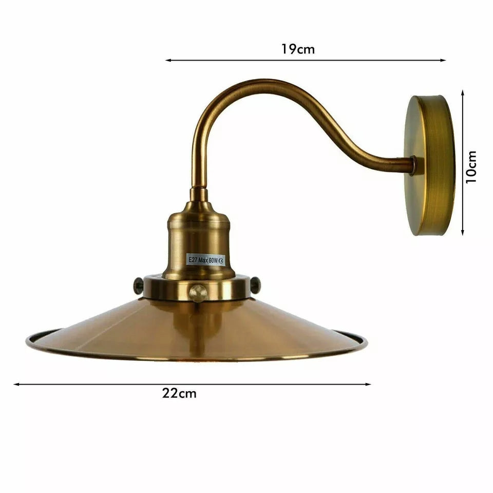 Wall lamp Wall sconce Wall light Flat ceiling light shade Lamp Shade Satin Nickel Lamp metal lamp shade wall sconce wall lights neck light picture lights for wall bathroom wall light lights for bedroom light shade lamp shade swan neck goose neck e27 wall lamp led light outdoor wall lights home decor light bathroom light fitting warm light bulb led bulb bedroom light shades vanity lights metal lampshade retro vintage industrial satin nickel wall sconce light flat lampshade