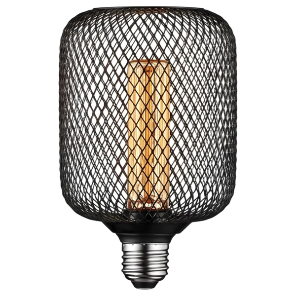 E27 5W Deco Glow Edition LED Bulb Dimmable Warm White ~6425 – black / 1 Pack