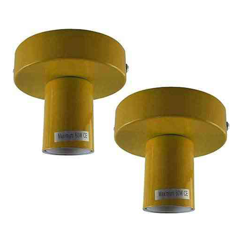 Portalámparas vintage para techo, montaje empotrado, ~5748