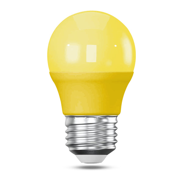 4W LED E27 gekleurde golfballamp voor feestdecoratie ~5450 – Geel