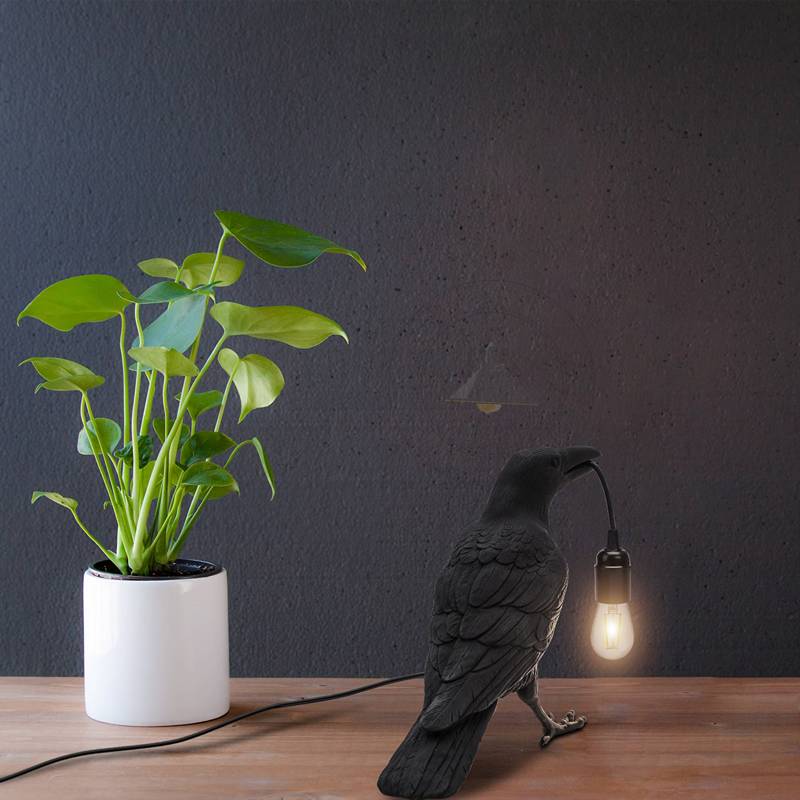 Black Table Lamp on off Switch Decorative On Wall